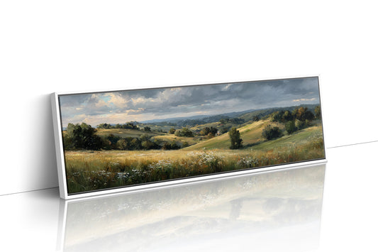 Golden Fields Beyond The Hills