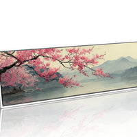Cherry Blossoms Over Quiet Waters