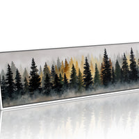 Pines Rising Through Morning Mist