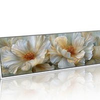 Golden Hearts Of White Blossoms