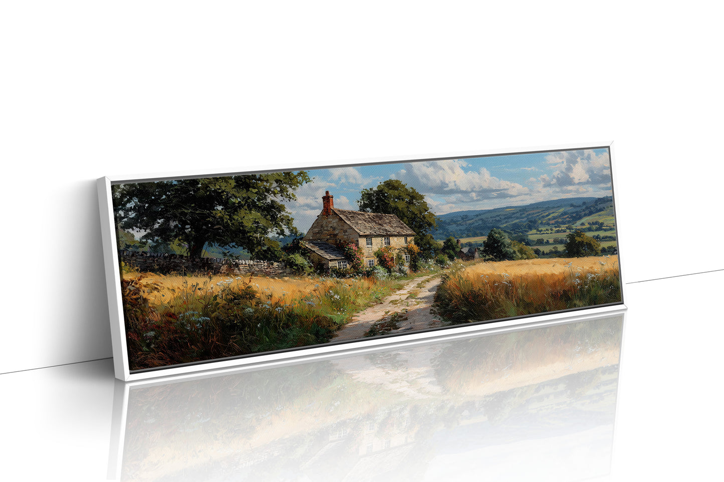 The Cottage Beyond The Wheat