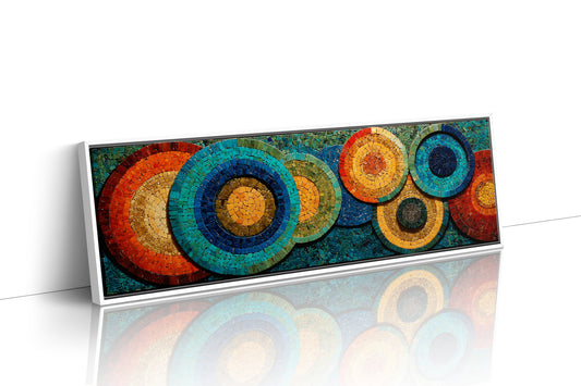 Circles Of Color Mosaic Rhythm