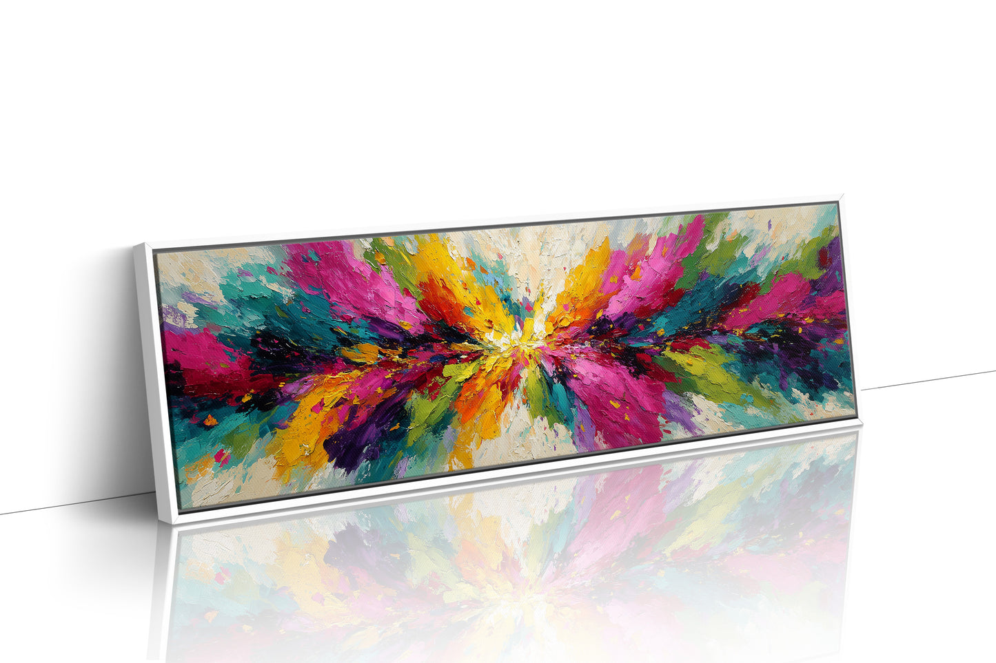 Explosion Of Color And Motion