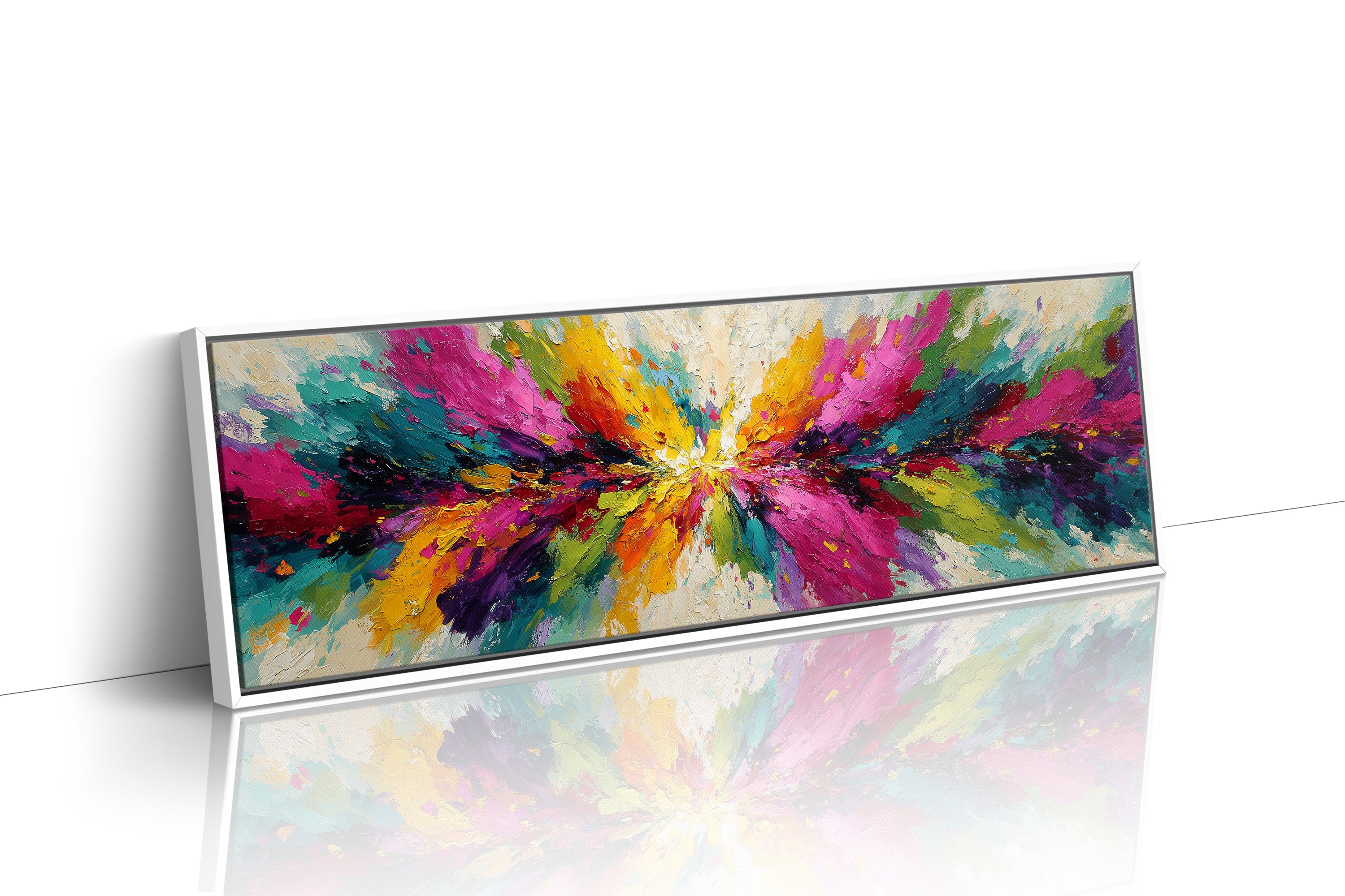 Explosion Of Color And Motion