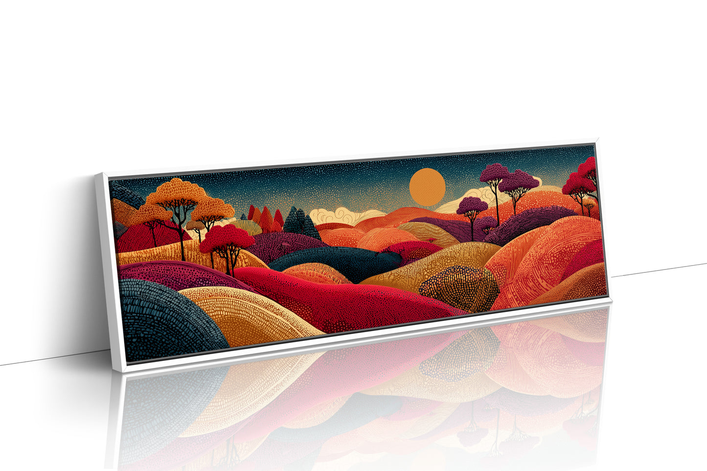 Sunlit Hills of Autumn Dreams