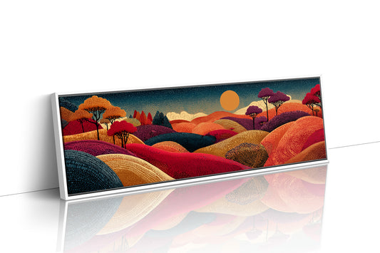 Sunlit Hills of Autumn Dreams