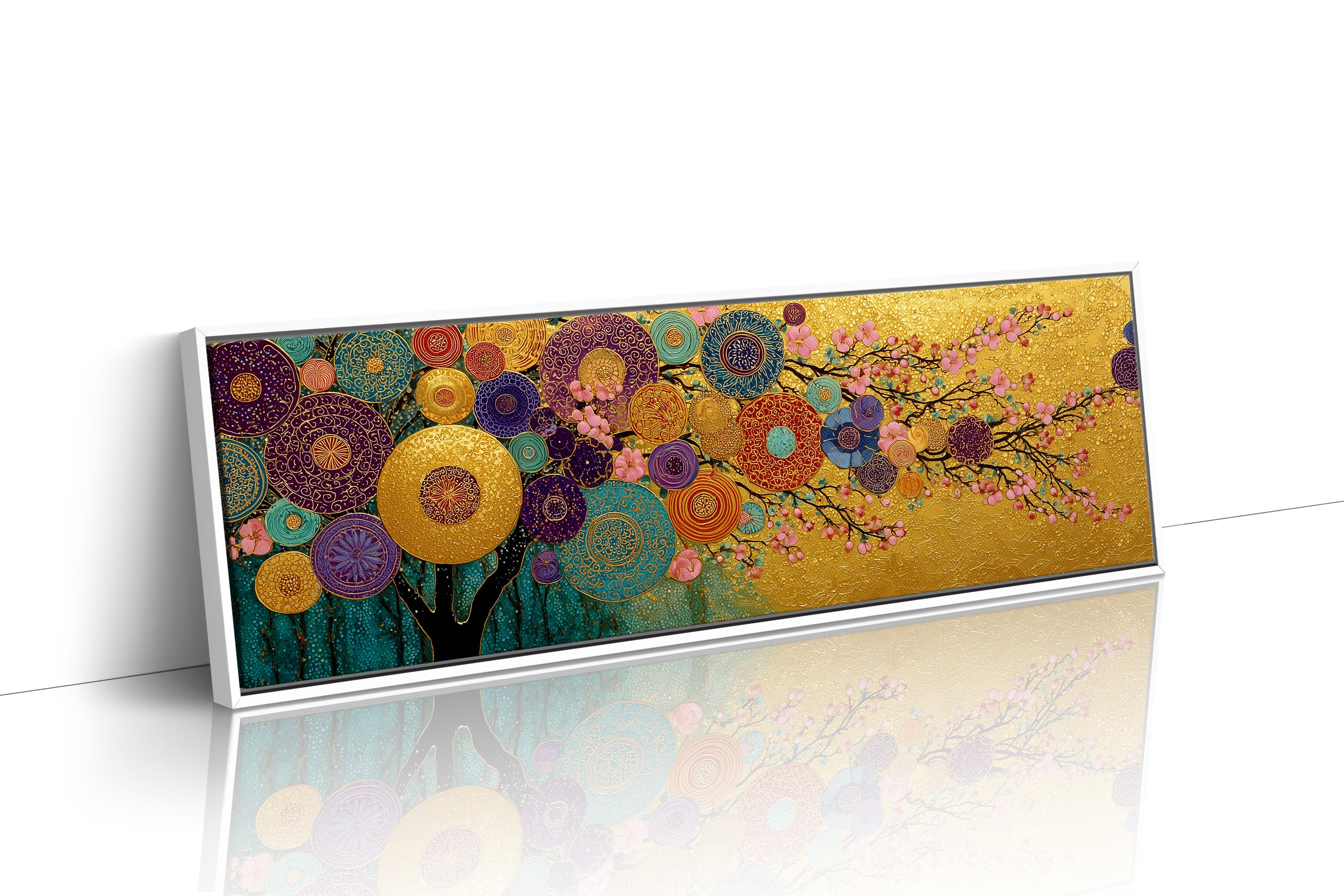 Golden Garden Of Blooming Orbs