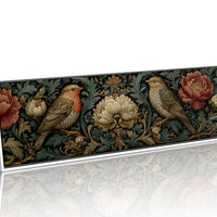 Songbirds Among Baroque Blooms