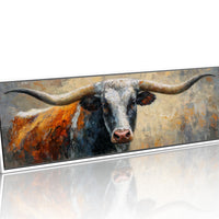 Majestic Longhorn Portrait
