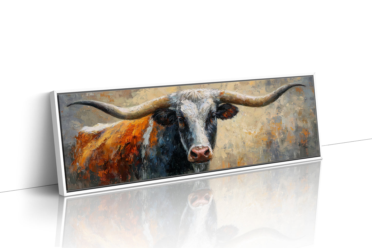 Majestic Longhorn Portrait