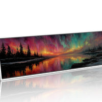 Northern Lights Over Still Waters