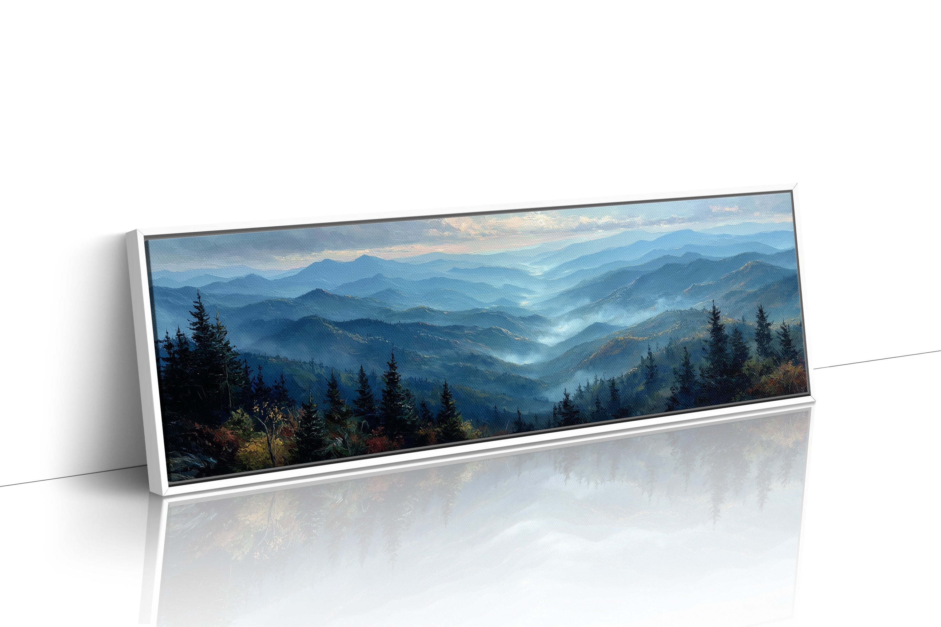 Misty Blue Mountain Valley