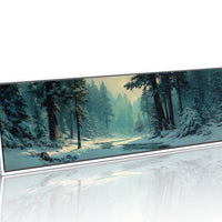 Snowy Forest Morning Light