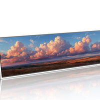 Sunlit Prairie Cloudscape