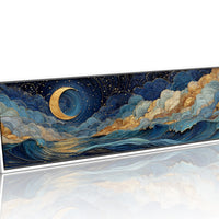 Celestial Moonlit Waves