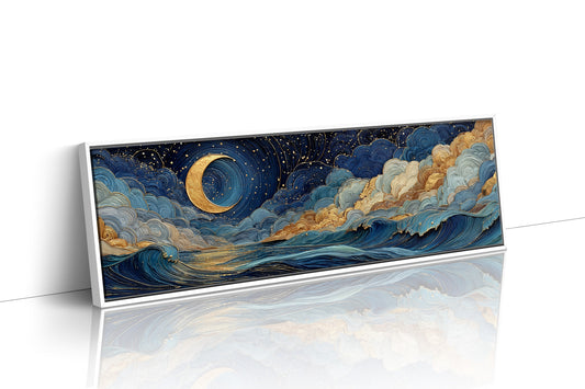 Celestial Moonlit Waves