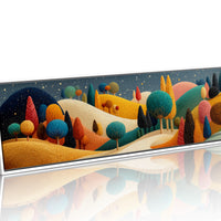 Whimsical Starlit Hills