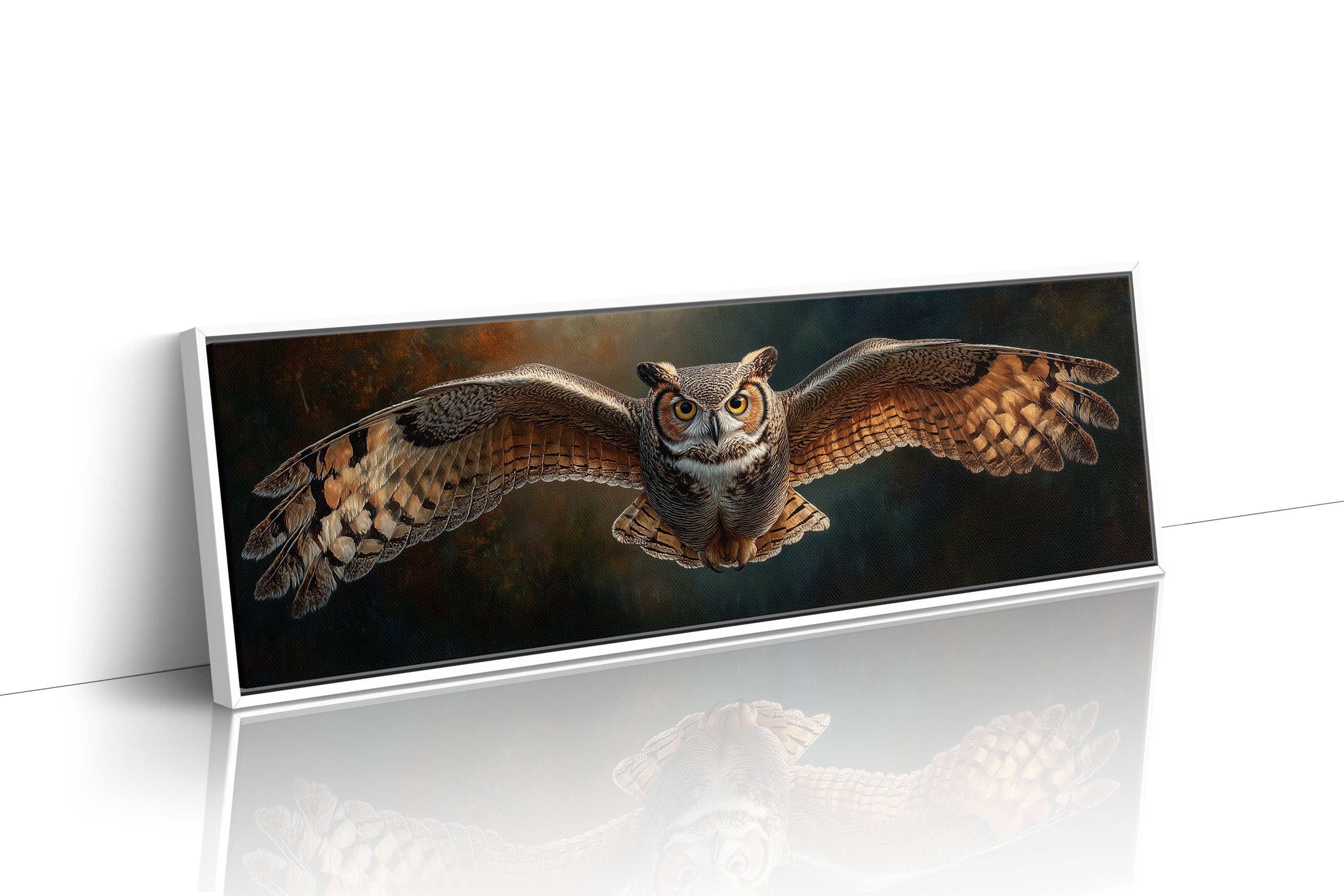 Majestic Owl in Flight