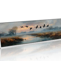 Flight Through Silver Dawn
