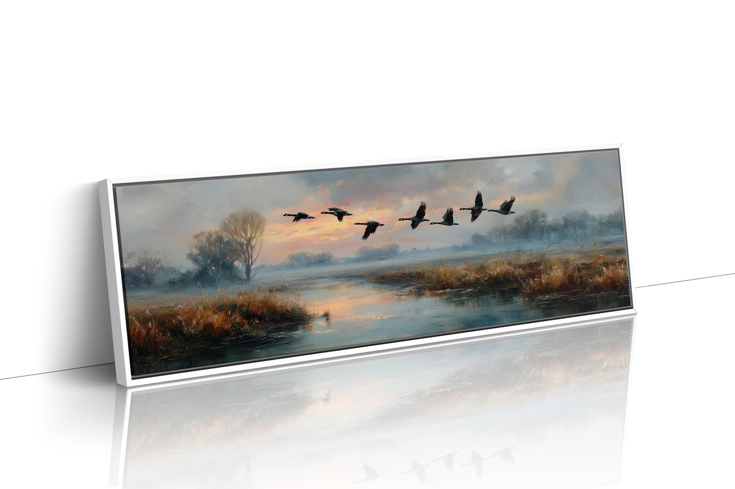 Flight Through Silver Dawn