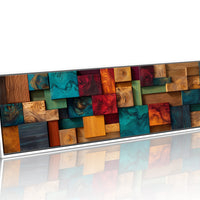 Colorblock Grain Mosaic