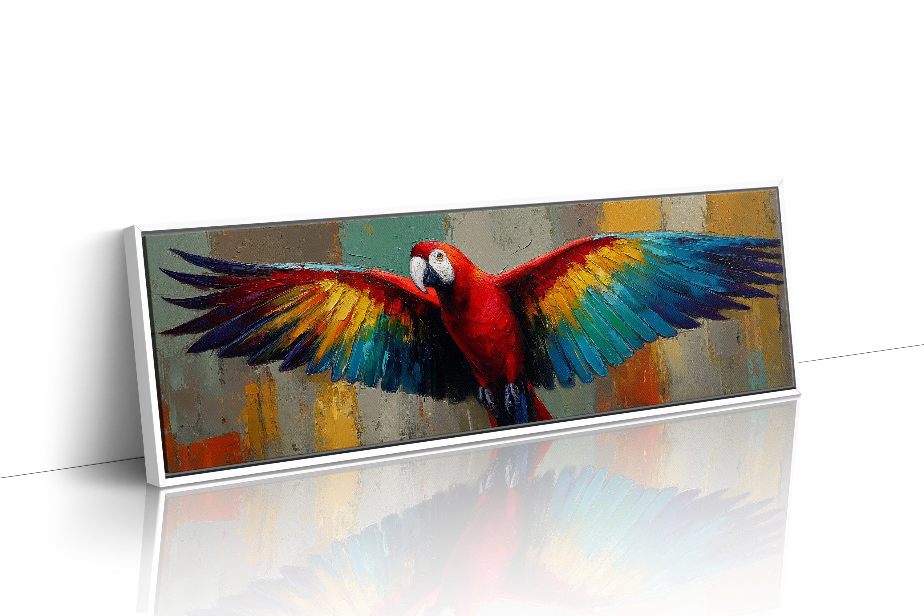 Parrot In Full Bloom