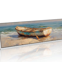 Boat Resting on Quiet Shores