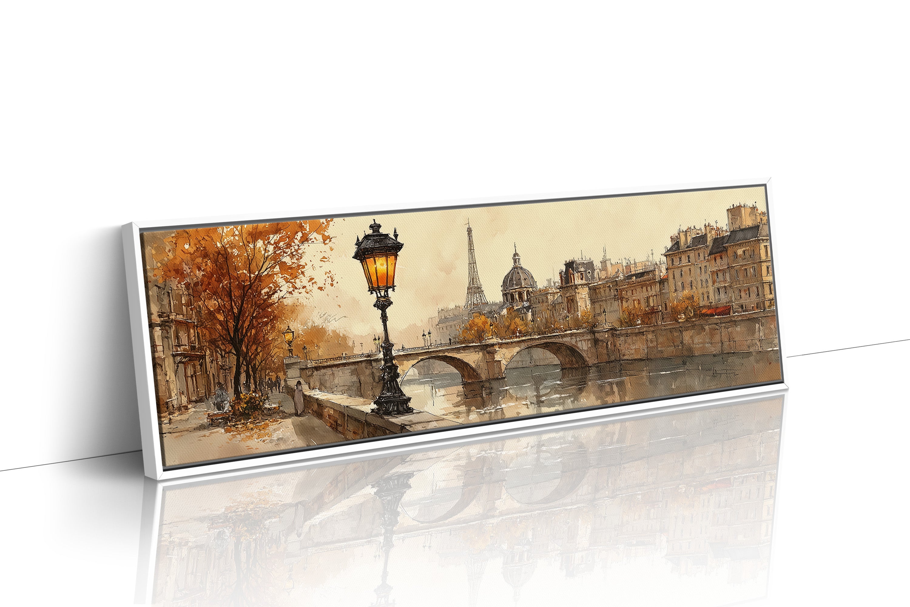 Autumn Stroll Along the Seine