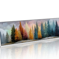 Winter Pines in Painted Light