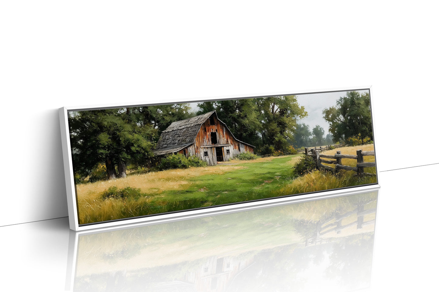 Old Barn in Summer Grass