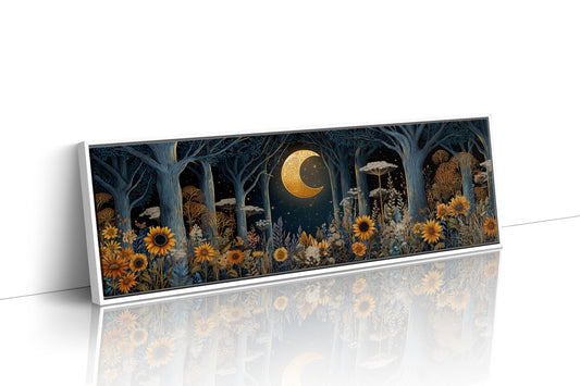 Moonlit Garden of Gold