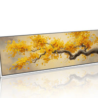Golden Branch in Autumn Light