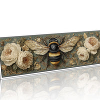 Bee Among the Ivory Blossoms