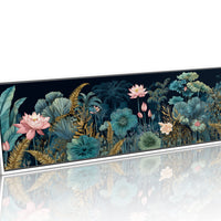 Lotus Garden Under Midnight Blue