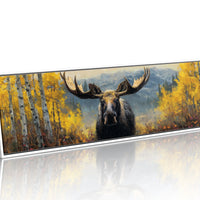Moose Among the Golden Aspens