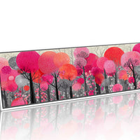 Blossoms in a Crimson Forest