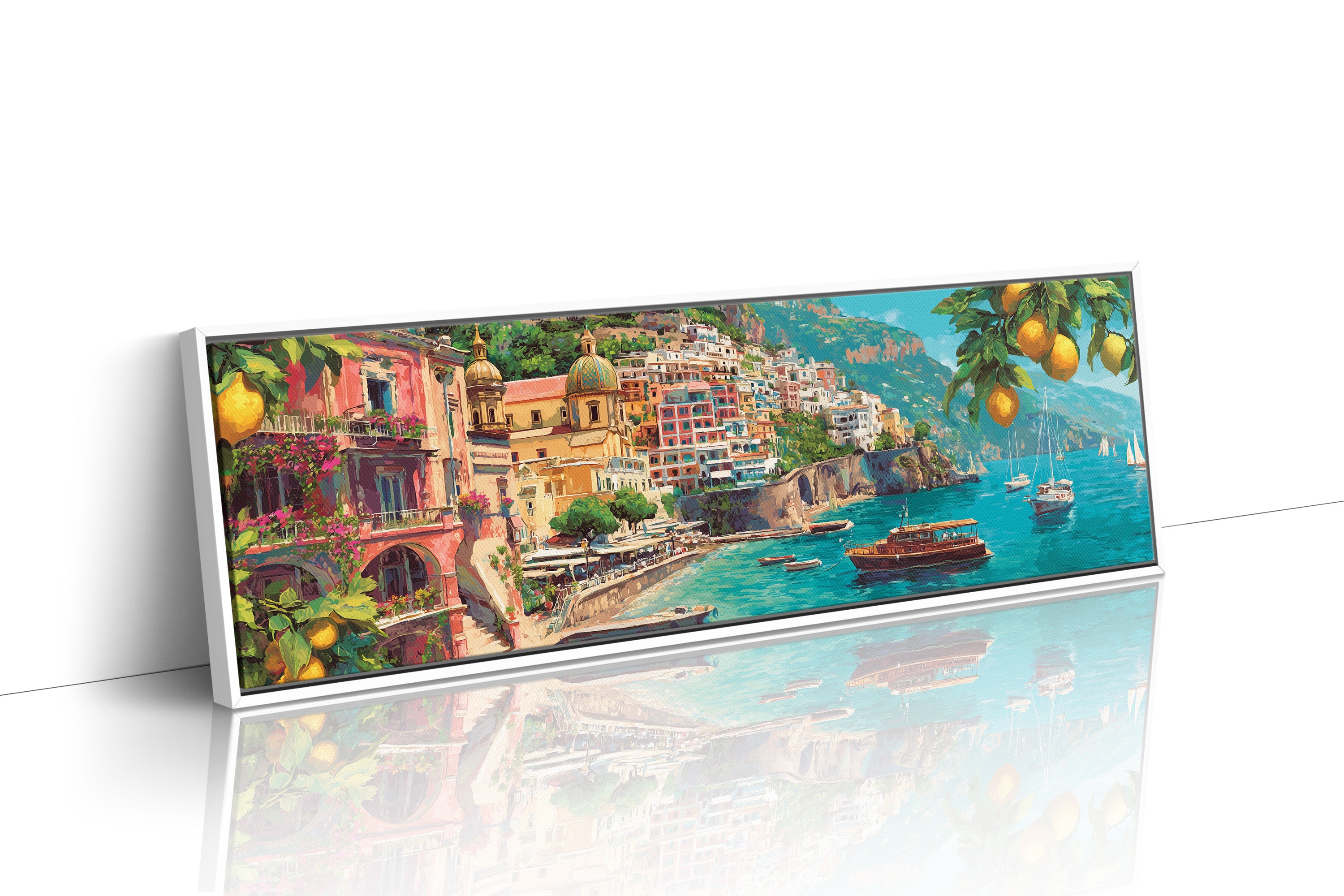 Lemons Above the Amalfi Blue