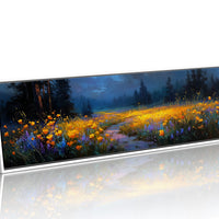 Wildflowers in the Stormlit Meadow