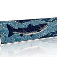 River Drift Beneath Blue Currents
