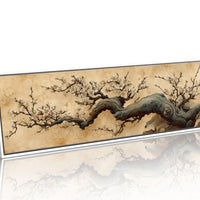 Blossoms Along the Weathered Limb