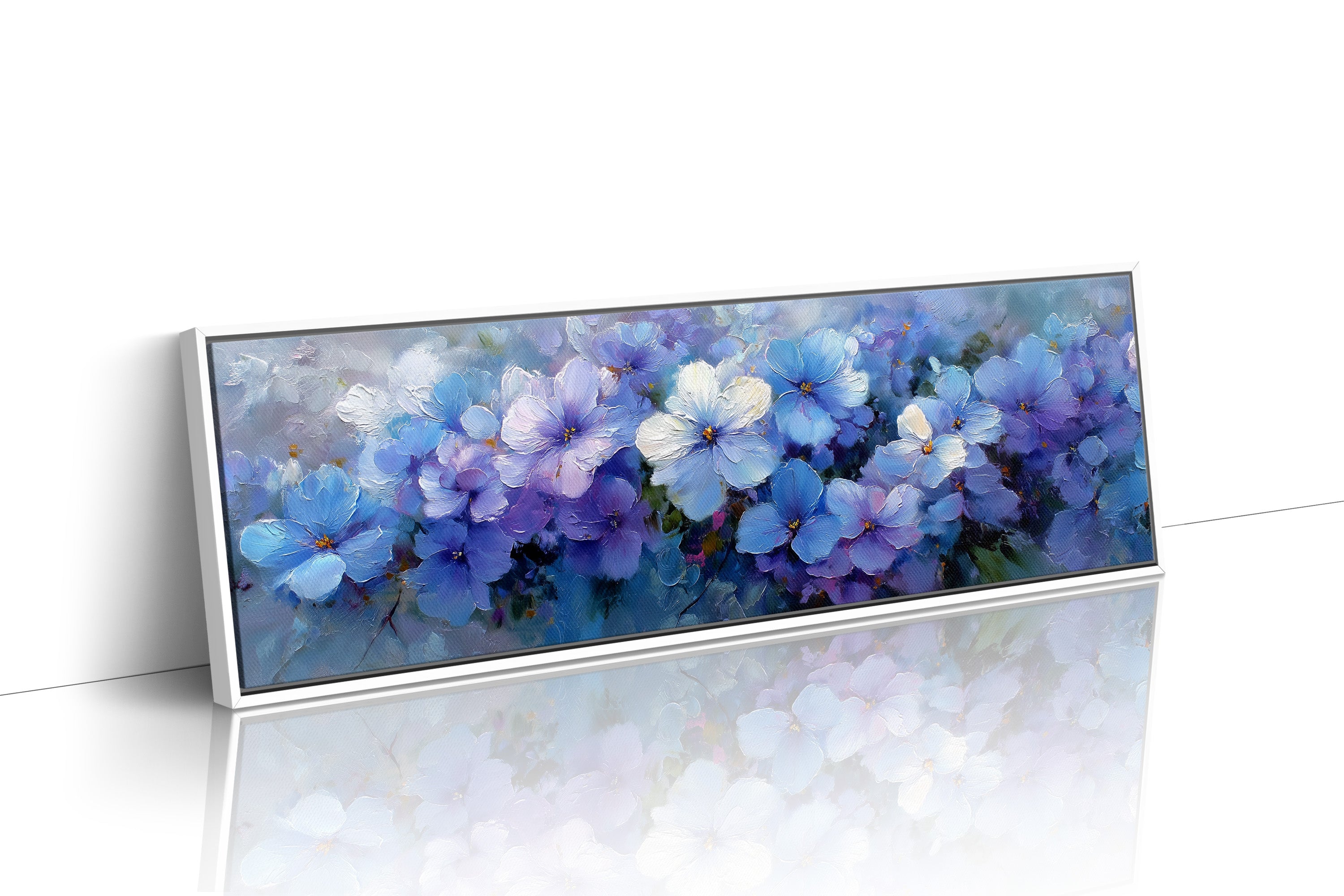 Whispers in Blue Petals