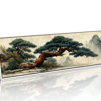 Ancient Pine Over Misty Peaks