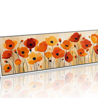 Poppies Dancing in Golden Light
