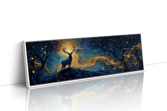 Stag Beneath the Golden Night