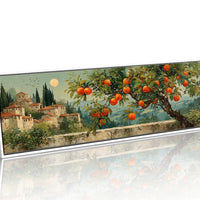 Orchard Moon Over Tuscan Hills