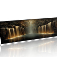 Golden Falls of the Hidden Valley