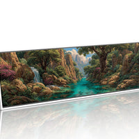 Emerald River Through the Hidden Cliffs