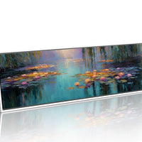 Lily Glow on the Quiet Lagoon