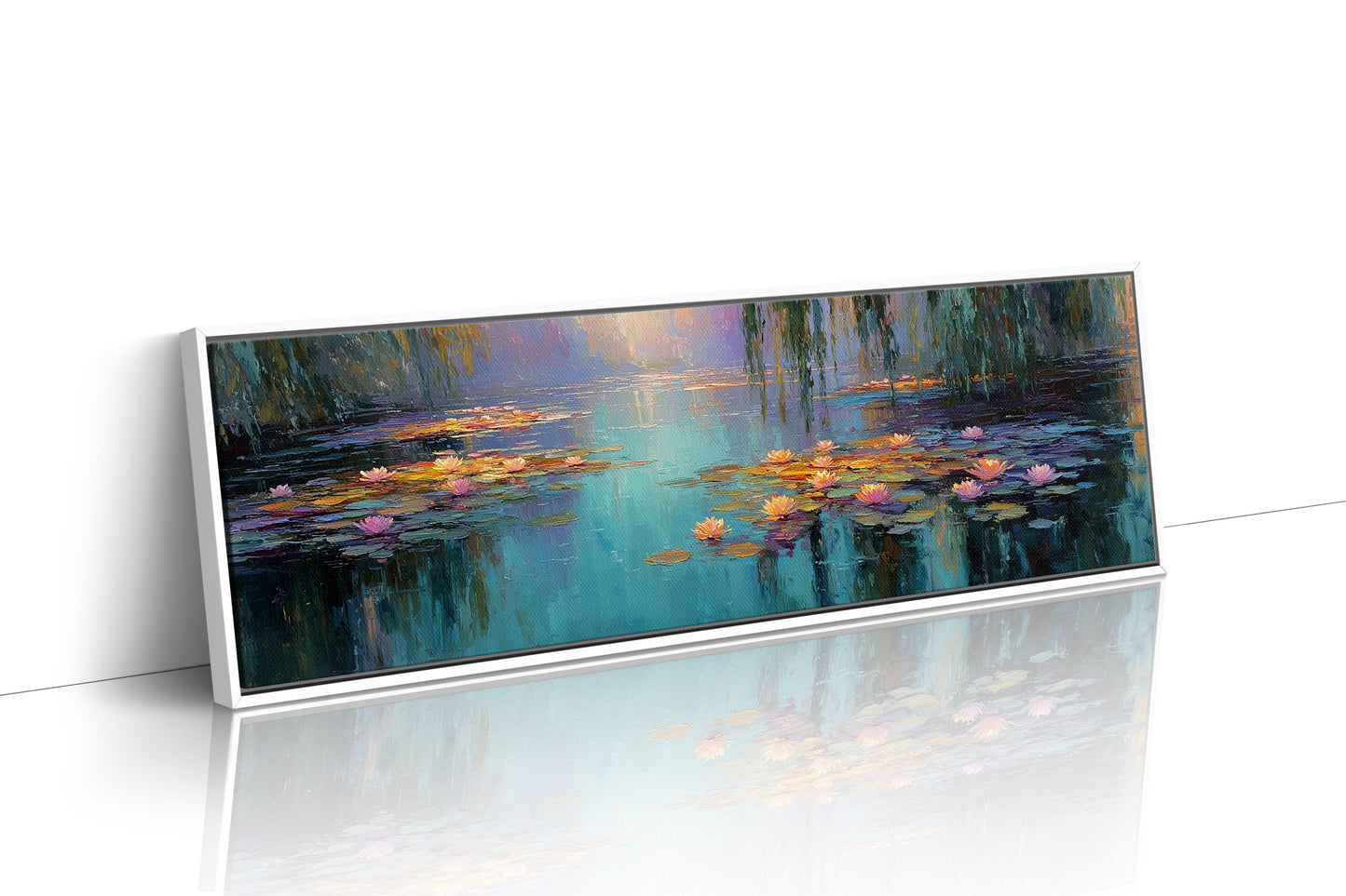 Lily Glow on the Quiet Lagoon