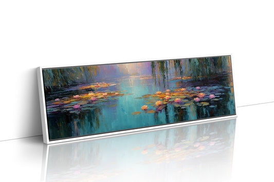 Lily Glow on the Quiet Lagoon
